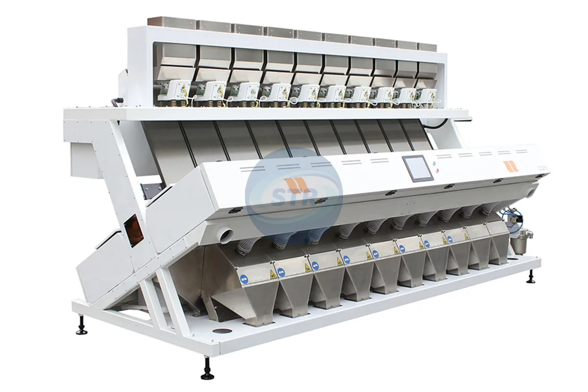 commercial ccd rice color sorter processing equipment detail view