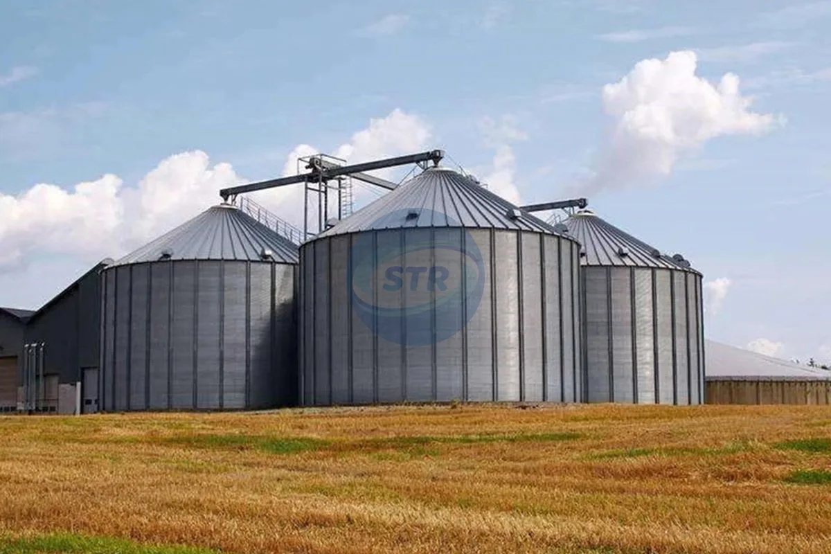 flat bottom steel silo