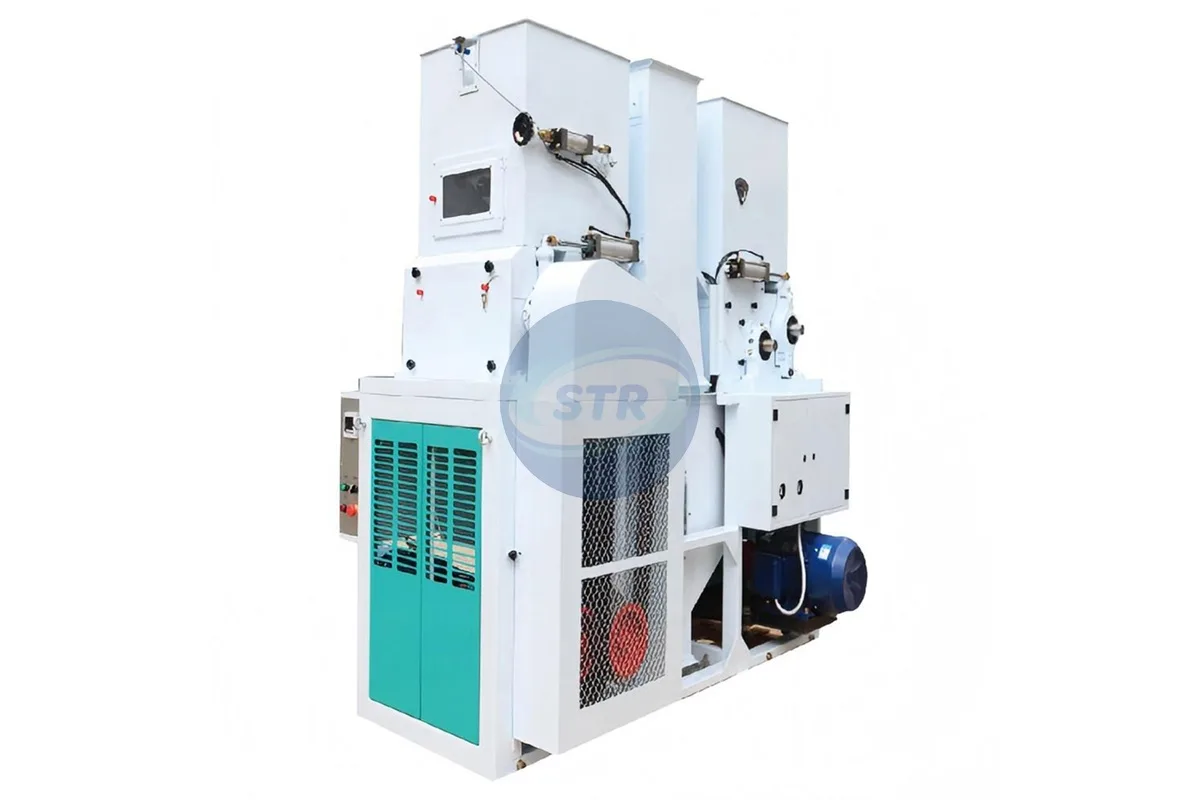 commercial mlgq double body pneumatic paddy huller processing equipment detail view