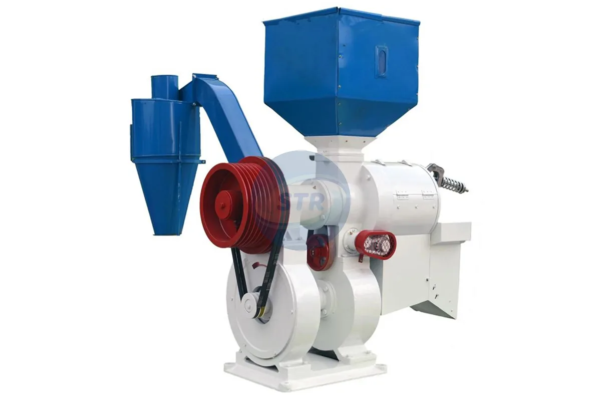 commercial snf fine bran rice mill processing equipment detail view