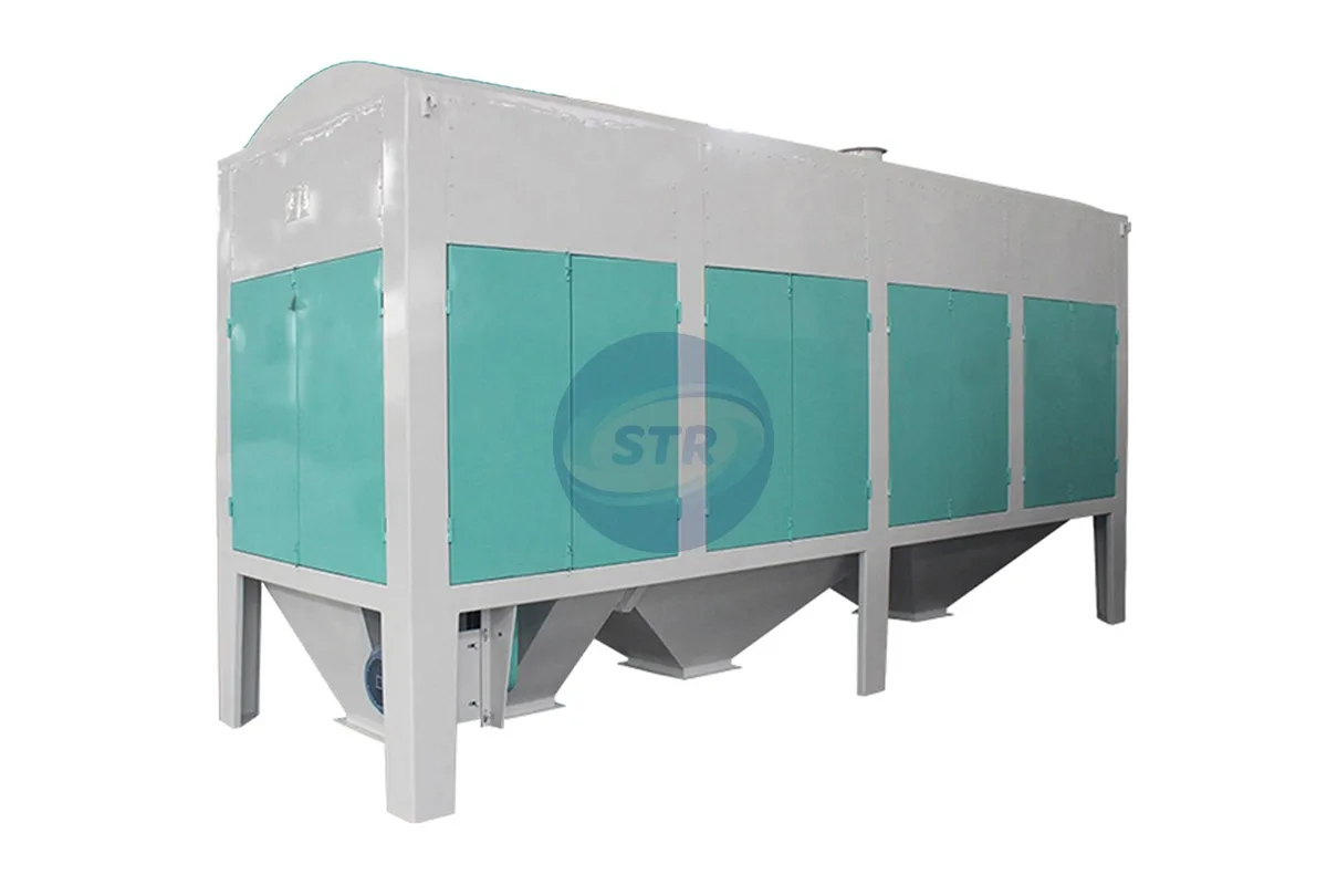 commercial tcqy single layer drum pre cleaner processing equipment detail view